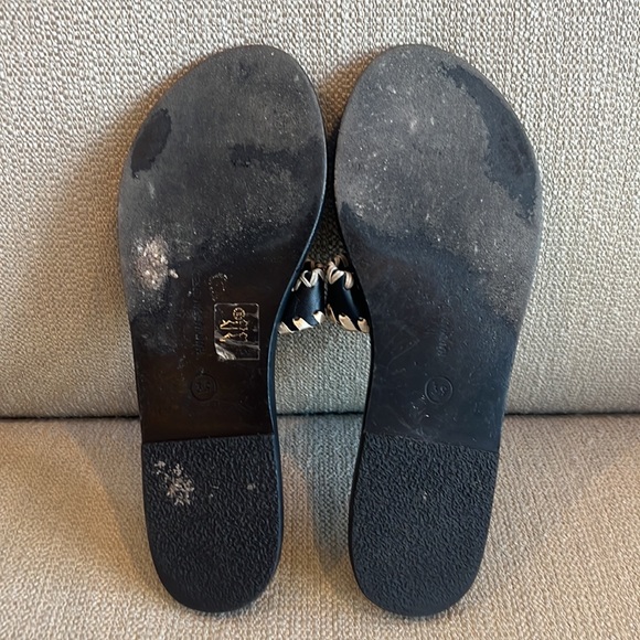 Ancient Greek Sandals Whipstitch Desmos Slide Sandal - Picture 7 of 13